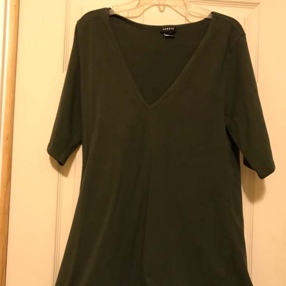 Torrid 3/4 sleeve shirt - Picture 1 of 2